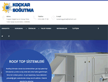 Tablet Screenshot of kockarsogutma.com